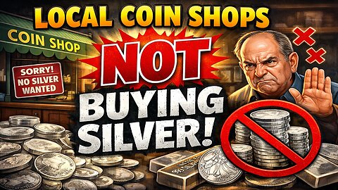 🚨The Local Coin Shops Don't Want YOUR Silver!??!?🥈