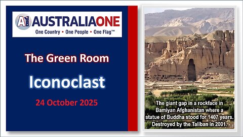 AustraliaOne Party - GR Iconoclast (24 October 2025, 8:00pm AEDT)