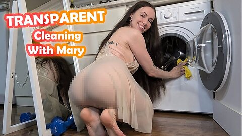 [4K] Transparent Cleaning: Refreshing the Washing Machine with Mary!