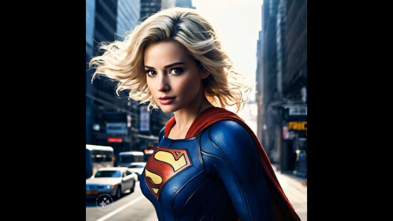 Cute Super Girl Gif