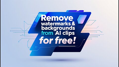 🔥 Remove Watermarks & Backgrounds from AI Videos for FREE! | Top AI Video Editing Tools