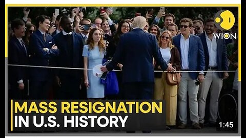 MASS RESIGNATION IN U.S HISTORY