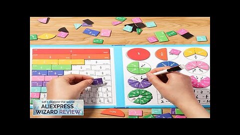 Magnetic Fraction Learning Math Toy Montessori Arithmetic Teaching Aids Wooden Book Review