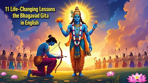 11 Life-Changing Lessons from the Bhagavad Gita in English