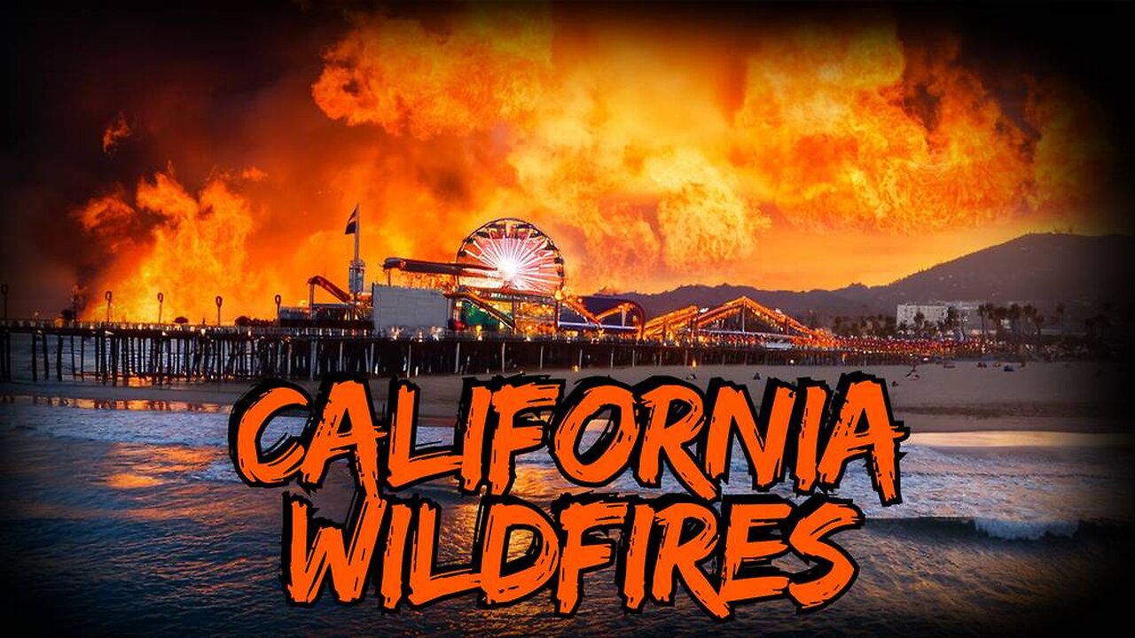 Compilation Of California Wildfires