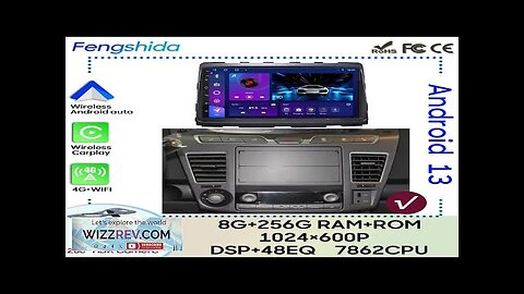 Car Radio Android 13 For Ssangyong Rodius Turismo Stavic 2013+ Carplay GPS Review