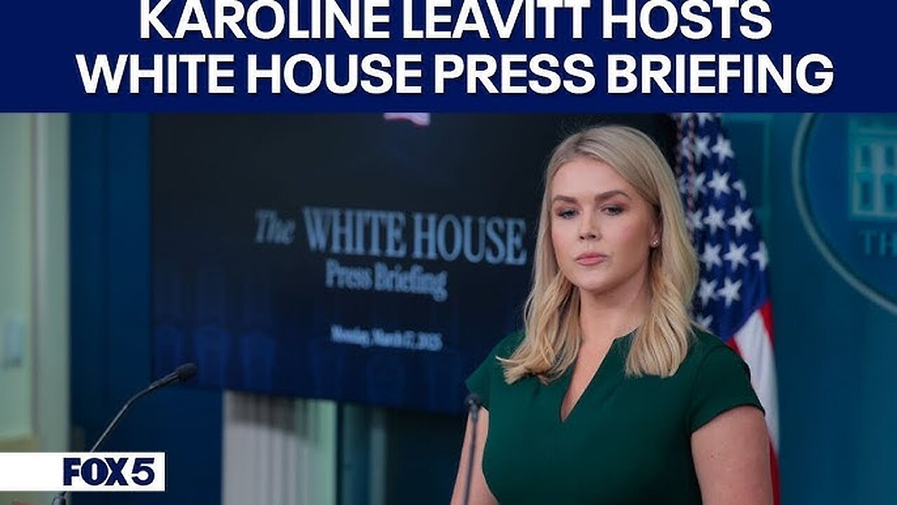 LIVE: White House press briefing