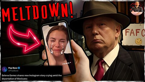 Selena Gomez Crying MELTDOWN! President Trump's First Week Back!