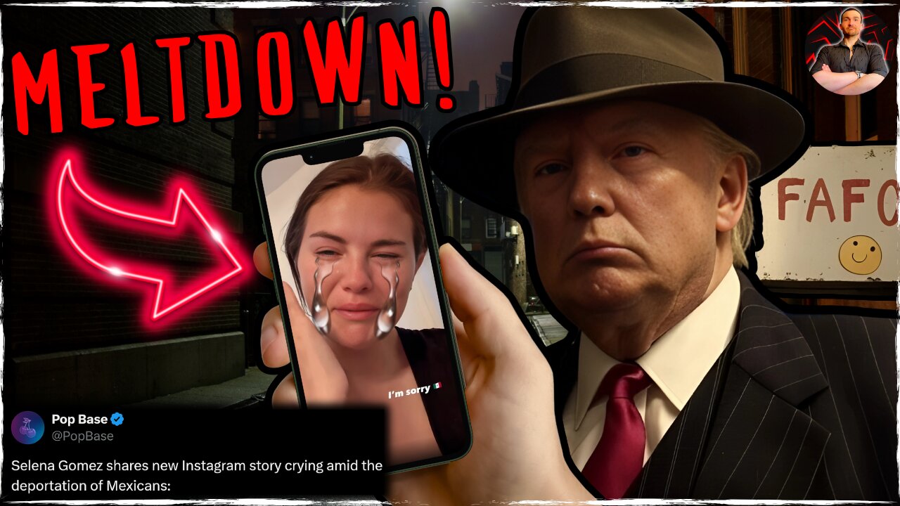 Selena Gomez Crying MELTDOWN! President Trump's First Week Back!