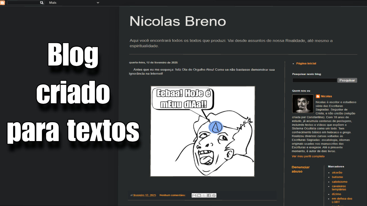 Acompanhe meus textos/estudos também no blog!