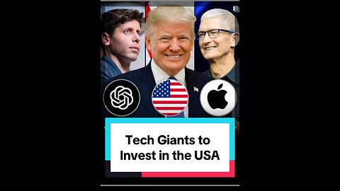 Tech Giants to Invest in America