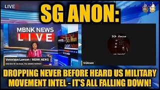 SG Anon: Dropping Never Before Heard US Military Movement Intel - It's All Falling Down!