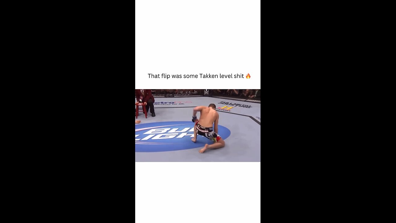 That flip was some takken level shit 🔥