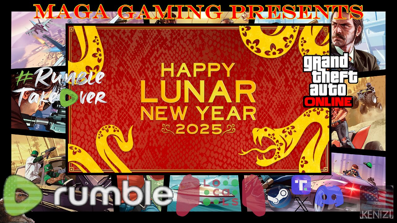 GTAO - Happy Lunar New Year Week: Sunday w/ Rumblers and viewers