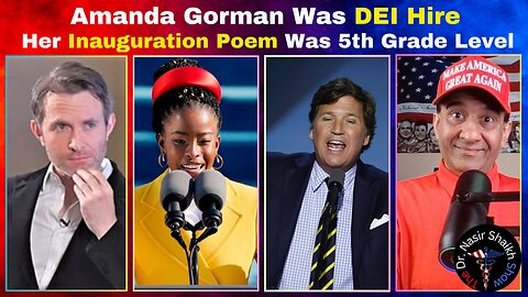 Douglas & Tucker AGREE - Amanda Gorman's Poem Is BELOW Average - Yet She Has BLACK Privilege