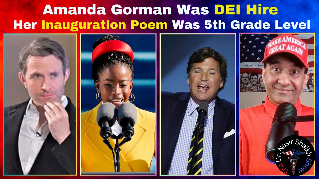 Douglas & Tucker AGREE - Amanda Gorman's Poem Is BELOW Average - Yet She Has BLACK Privilege