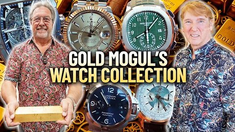 BILLION DOLLAR GOLD MOGUL'S PRIVATE WATCH COLLECTION