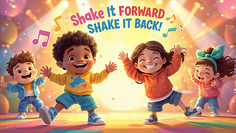 Shake It Forward, Shake It Back | Kids’ Dance Song for Wiggle Wednesday 🕺