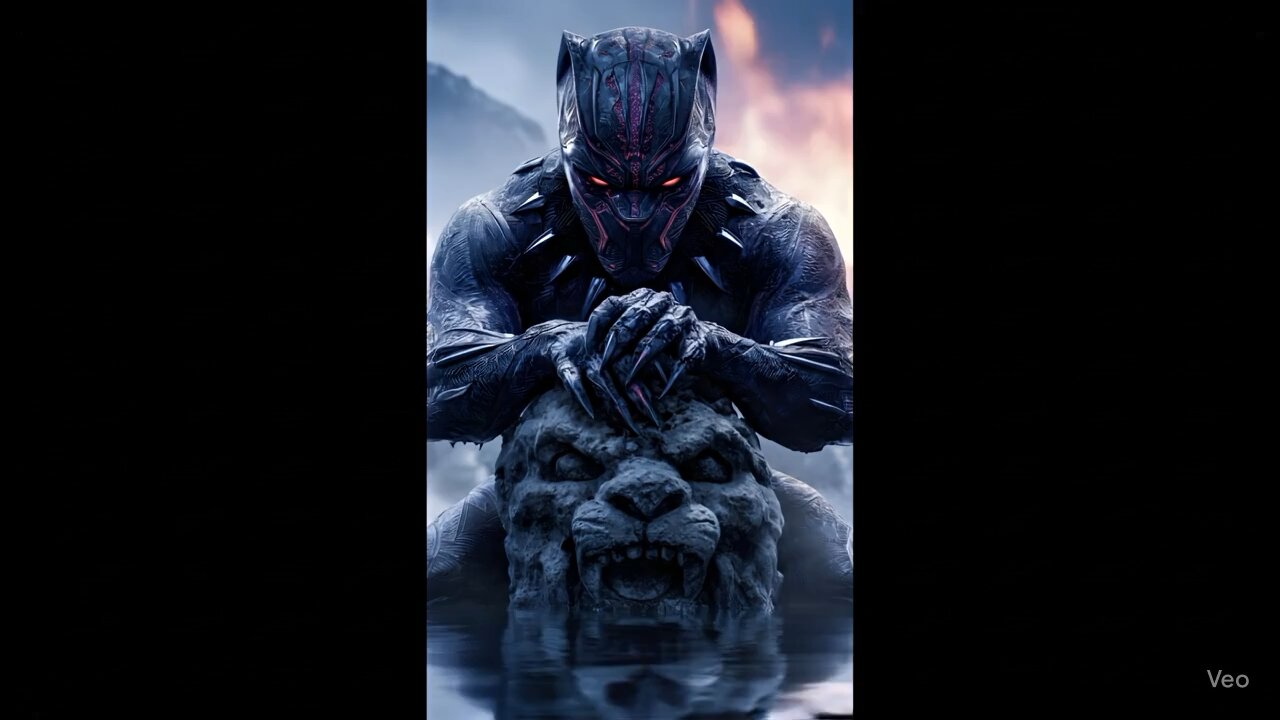 Black panther and storm