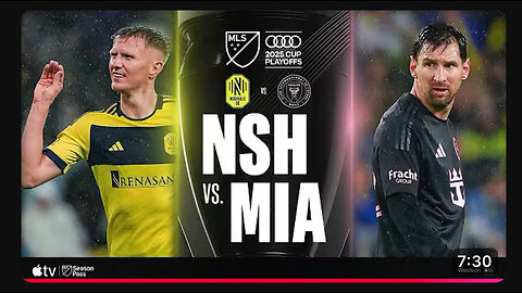 NASHVILLE SC VS INTER MIAMI PLAYOFFS