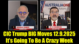 Riccardo Bosi & JMC: CIC Trump BIG Moves 12.9.25 - It’s Going To Be A Crazy Week