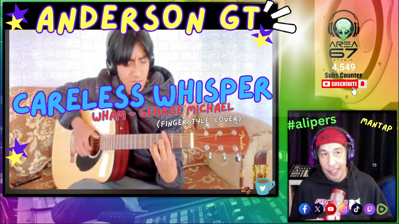 Amazing Fingerstyle Cover Of 'careless Whisper' By Anderson Gt