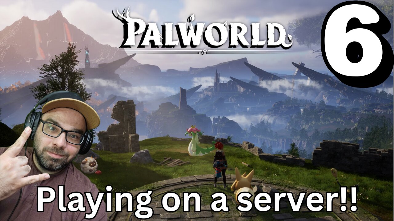 Playing Palworld on a server!! Stream 6