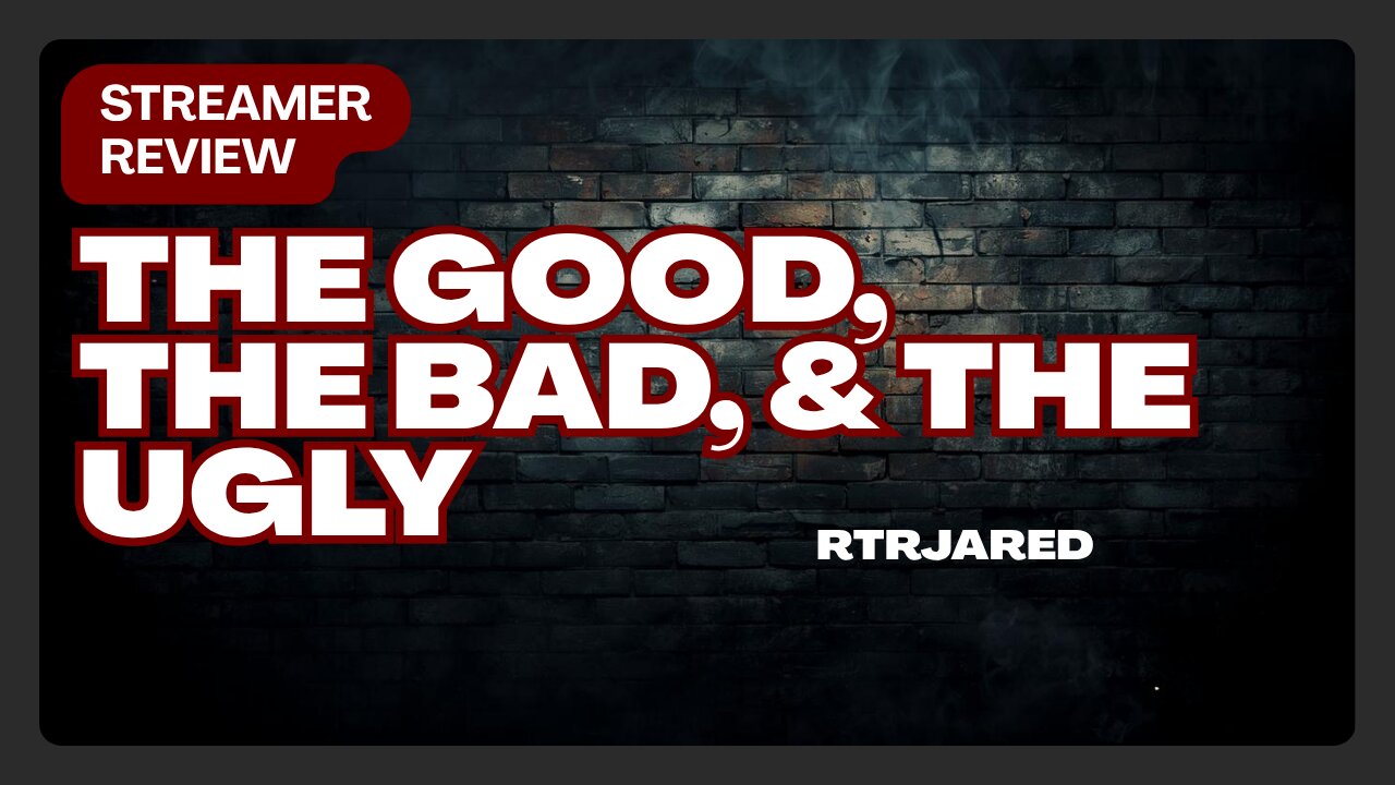 Small Streamer Twitch Channel Review - The Good, The Bad, & The Ugly: RTRJared