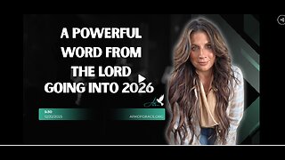 A Powerful Word From The Lord Going Into 2026