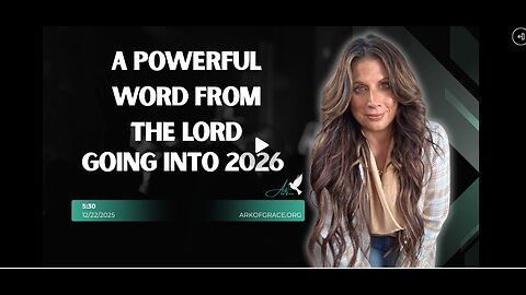 A Powerful Word From The Lord Going Into 2026
