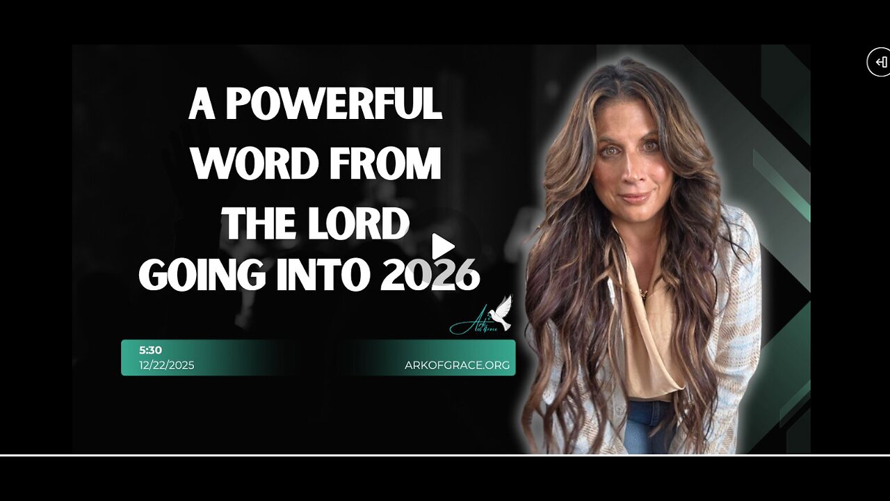 A Powerful Word From The Lord Going Into 2026