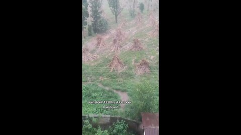 rainstorm 1330hrs hrs 4th October hailstorm