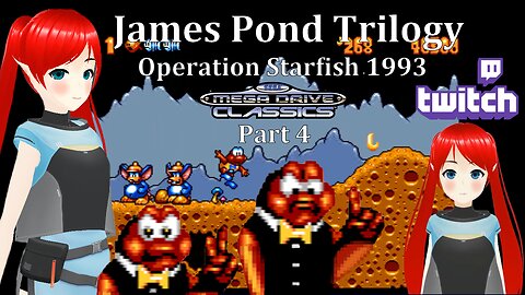 The James Pond Trilogy : Operation Starfish Part 4 (Sega genesis/Mega Drive)