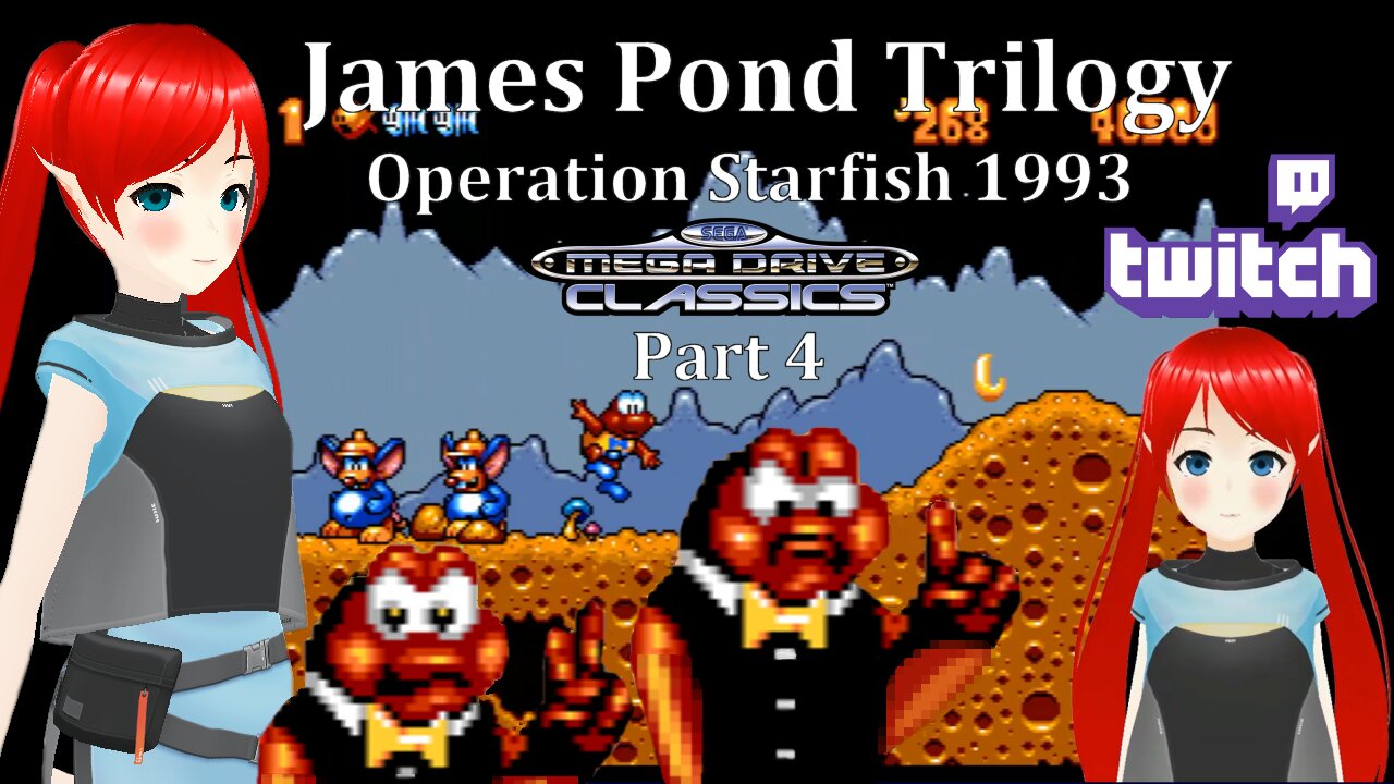 The James Pond Trilogy : Operation Starfish Part 4 (Sega Genesis/Mega Drive)