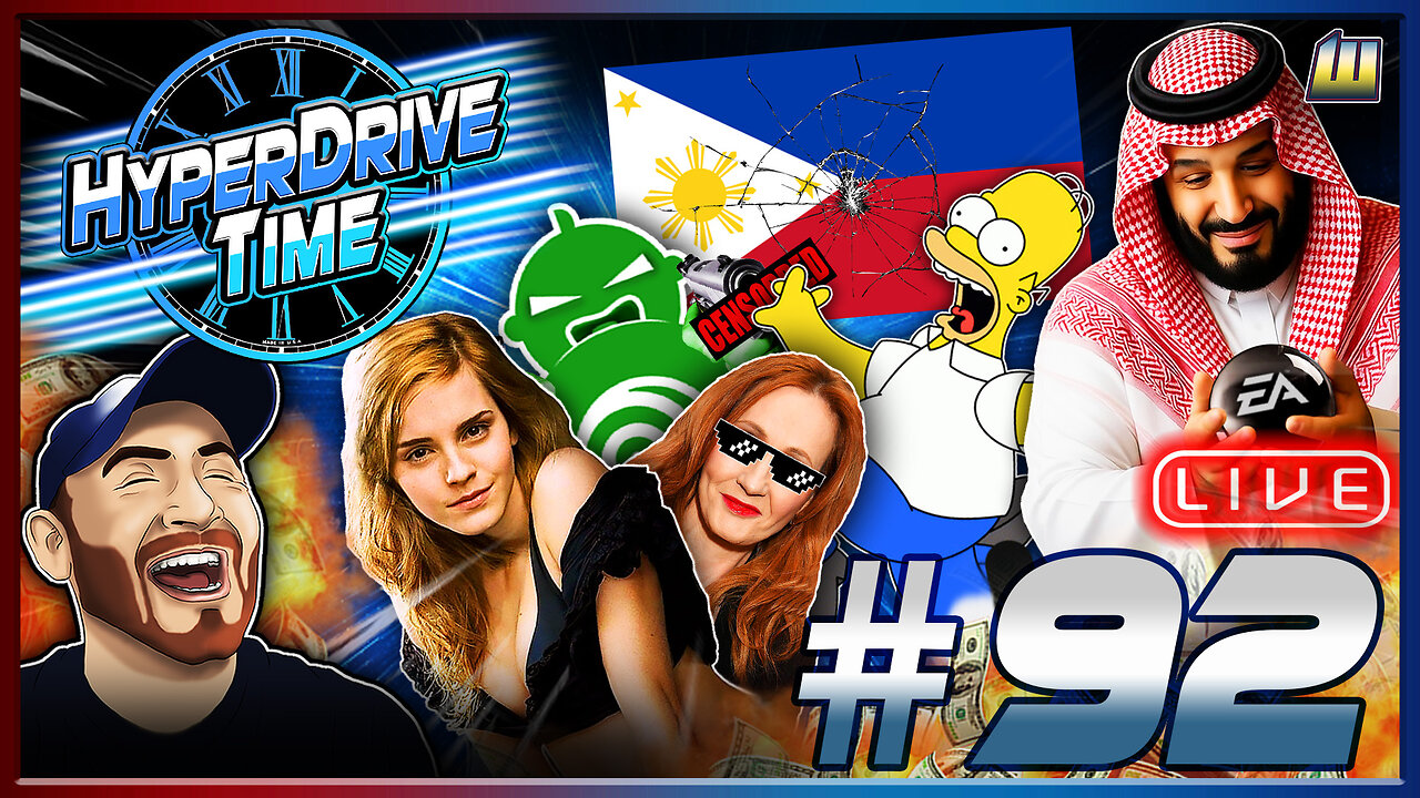 Cebu Earthquake Fallout, EA Scared Bioware, JK's Revenge on Emma Watson, it's HyperDrive Time E92!