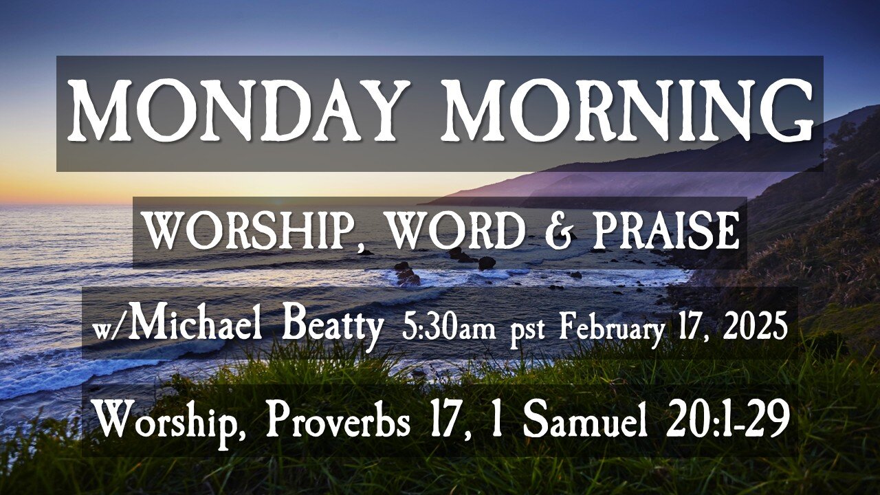 🌤️MONDAY MORNING✝️