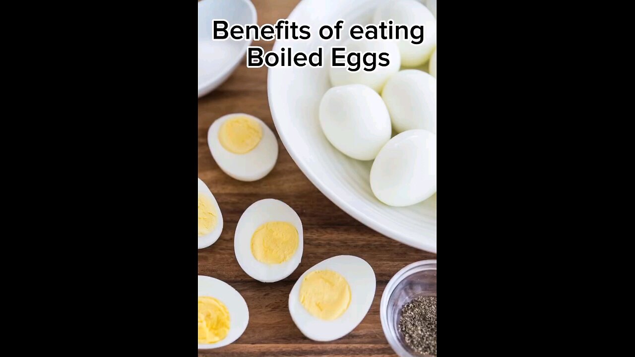 Boield egg eating benifit
