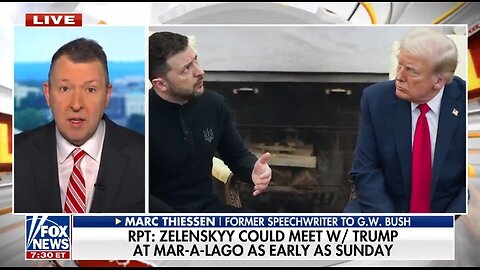 Zelensky Could Meet With Trump At Mar-A-Lago