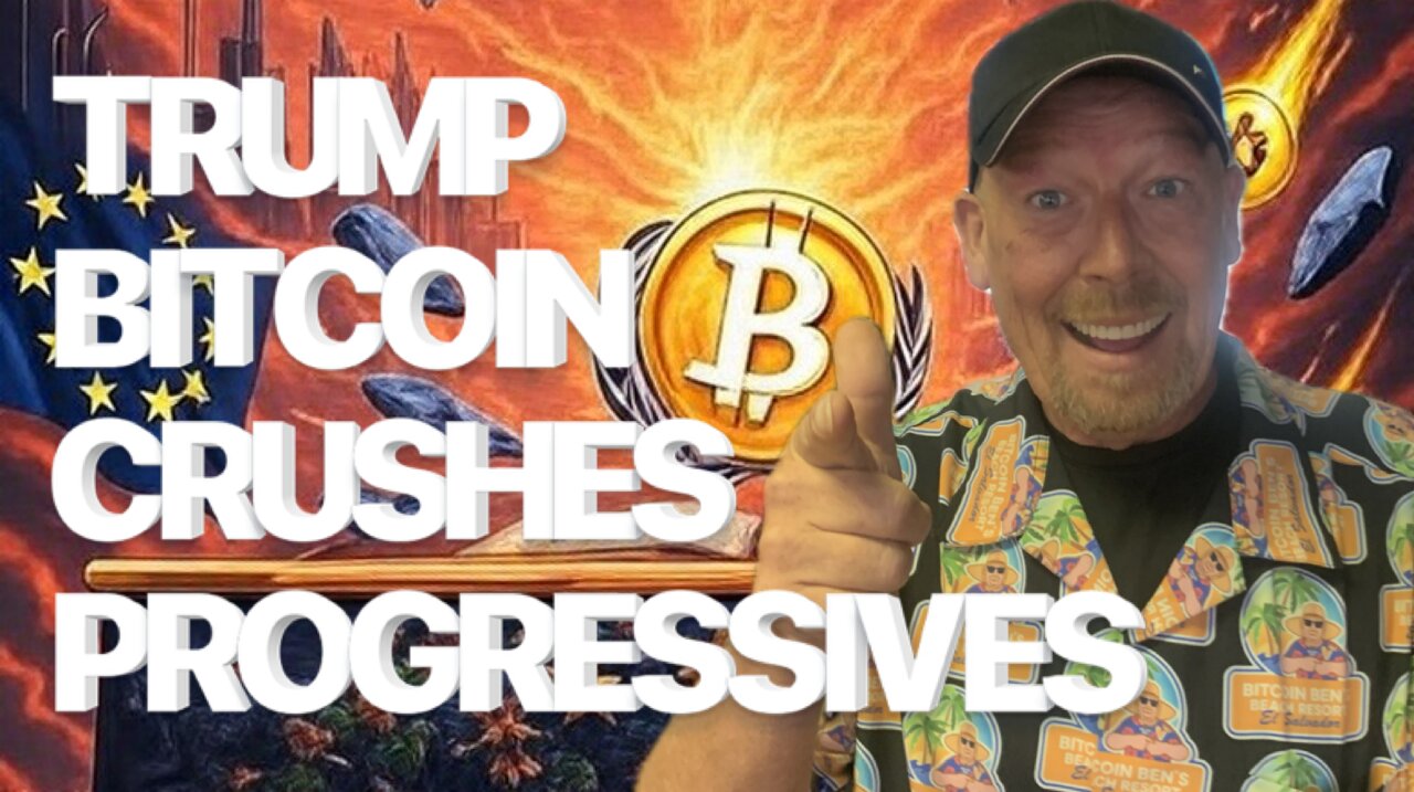 TRUMP IS SETTING UP BITCOIN TO TAKE OUT GLOBAL PROGRESSIVE SYSTEM!