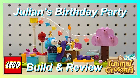 Lego Animal Crossing Julian's Birthday Party (Build & Review)