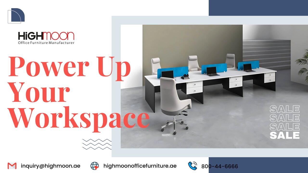 Top Quality Office Furniture Near Dubai Investments Park | Highmoon Office Furniture