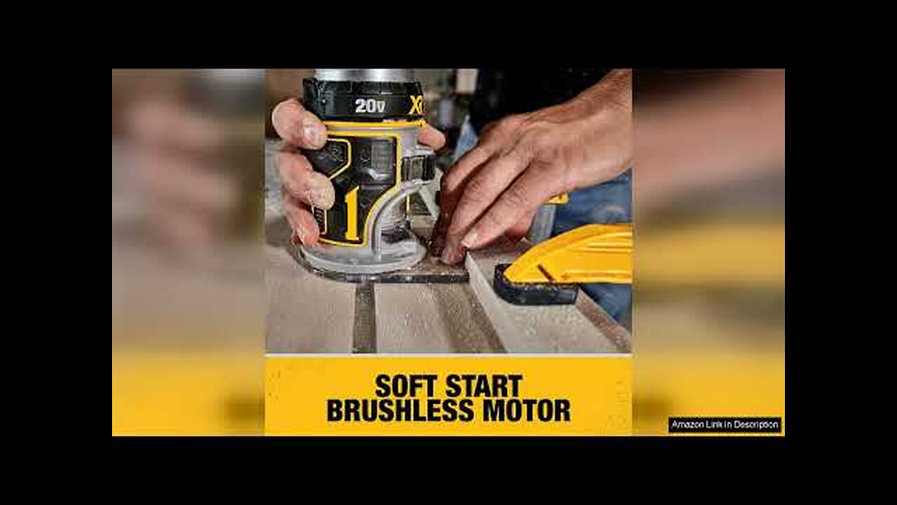 DEWALT 20V Max XR Cordless Router, Brushless, Tool Only (DCW600B) Review