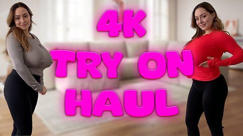 [4K]+Get+Ready+with+Mia+-+Try+on+Transparent+Tight+Shirts+Outfit