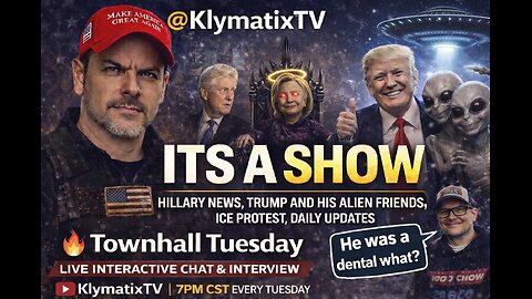 LIVE - ITS A SHOW! TRUMP'S ALIENS FRIENDS, TOMMY AND A MAGAPHONE, HILLARY AND MUCH MORE