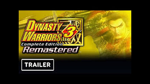 DYNASTY WARRIORS 3_ Complete Edition Remastered Announcement Trailer(Reaction)