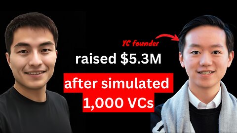 How YC Startup Raised $5.3M by Simulating 1,000 VCs - James He at Artificial Societies