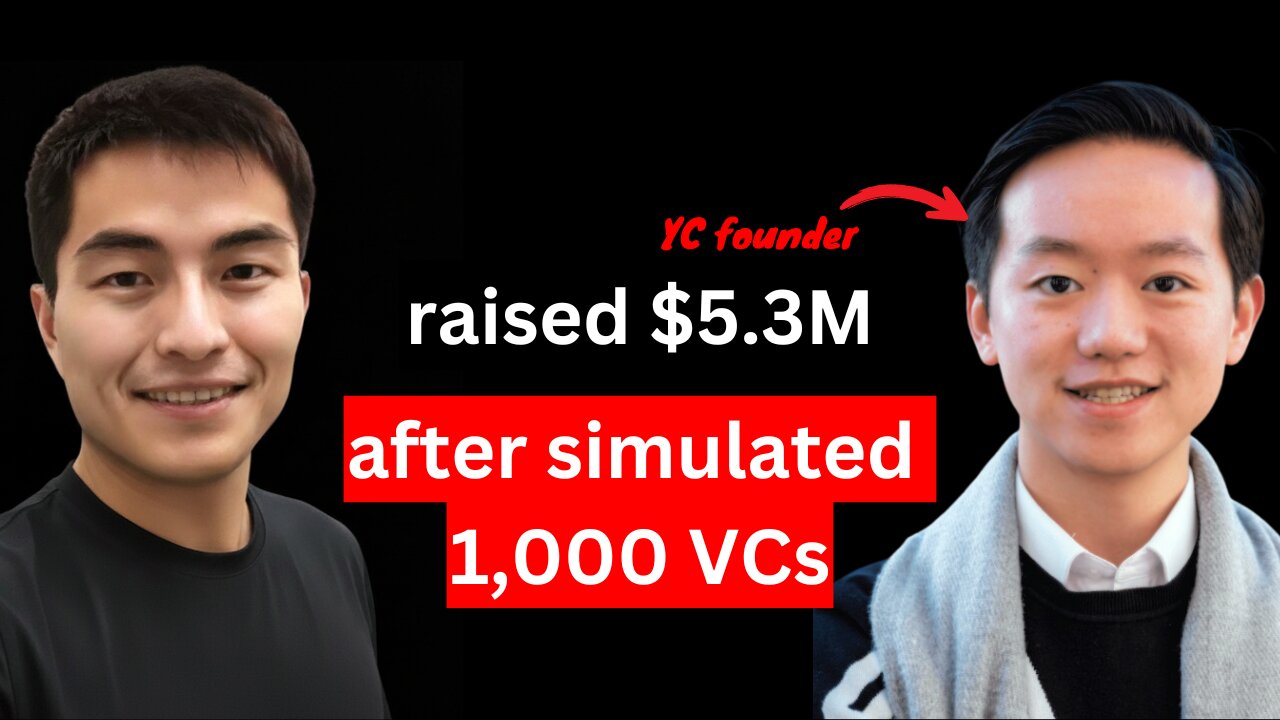 How YC Startup Raised $5.3M by Simulating 1,000 VCs - James He at Artificial Societies