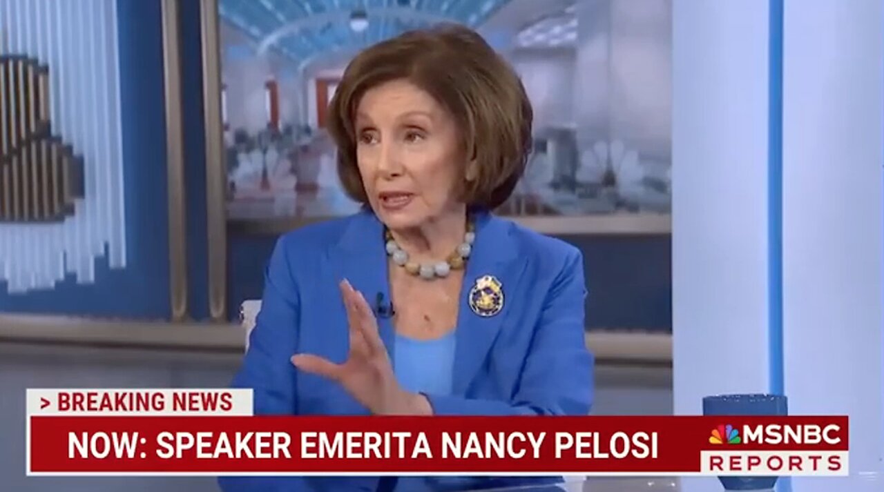 Nancy Pelosi Throws The Bidens Under The Bus, Shuts Down Joe's Absurd Assertion