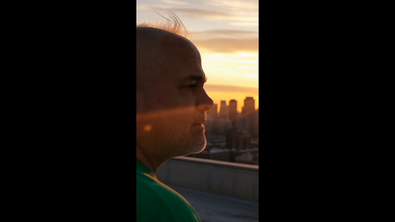 My First Sora Experiment — Rooftop Monologue Test