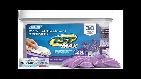 Camco TST MAX RV Toilet Treatment Drop-INs Control Unwanted Odors Review